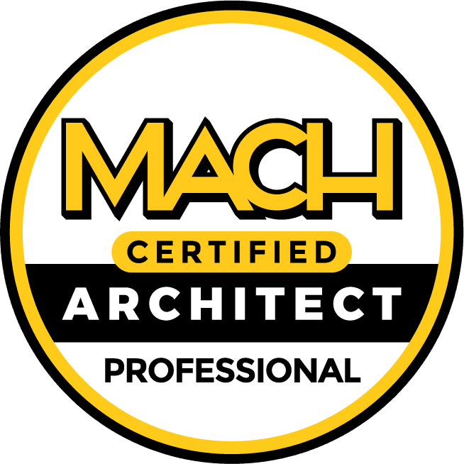 MACH Certified Architect badge